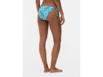 Bas de bikini à motif floral à nouer sur les côtés