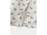 Robe en velours côtelé imprimé
