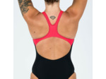 Maillot de Bain 1 Pièce Natation Femme ARENA SWIMPRO SOFT Noir Rouge