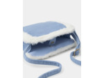 Sac bandoulière en velours côtelé