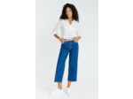 Pantacourt large en denim