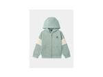 Gilet à capuche vert pour garçons