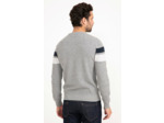 Pull Col Rond Rayé