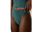 Bikini high leg en matière extensible bas de maillot