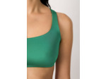 Brassière asymétrique haut de maillot de bain
