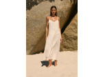 Robe longue dos nu avec coton,Robe longue dos nu avec coton;${refinementColor}