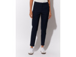 Pantalon 7/8 slim uni MARINE Femme