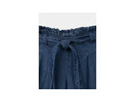 Pantalon à jambes larges avec ceinture