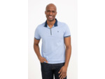 Polo manches courtes Zip