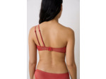 Brassière asymétrique haut de maillot irisé