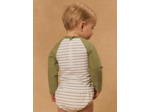 T-shirt de bain UPF 50+ rayée