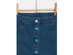 Jupe en denim brut évasée pour fille