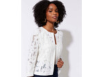 Boléro uni BLANC Femme