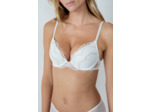 Soutien-gorge N.2 - Le push-up plongeant brodé effet irisé