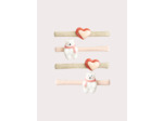 Lot de 4 élastiques petits ours pour fille