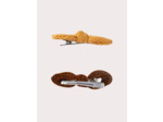 Lot de 3 barrettes nuds paillettés pour fille