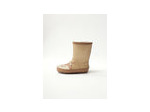 Bottes de pluie pour fille à paillettes dorées et tête d'écureuil