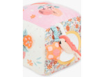 Cube d'activités rose à animation 3D