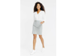 Jupe genoux en coton viscose