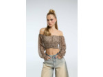 Blouse épaule libre