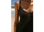 Robe longue dos nu avec coton,Robe longue dos nu avec coton;${refinementColor}