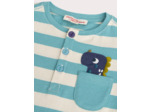 T-shirt rayé à manches longues pour bébé garçon