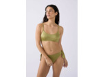 Brassière haut de maillot à nouer pailleté,Brassière haut de maillot à nouer pailleté;${refinementColor}