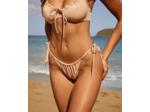 Maillot de bain corbeille matière irisée effet mouillé