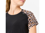 T-shirt running léger Femme - KIPRUN Run 900 Light édition limitée Léopard