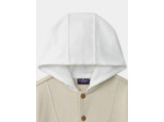 Gilet à capuche tricolore