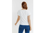 Tee-Shirt Uni Col Bénitier