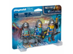 3 Chevaliers Novelmore Playmobil Novelmore 70671