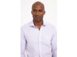 Chemise Ville Purple Cube Ajustée