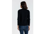 Cardigan Zippé Poches Kangourou