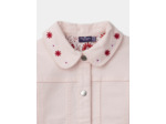 Veste en jean rose