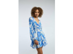 Robe mini avec volants