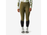 Collant de ski de fond coupe-vent femme, 500 kaki