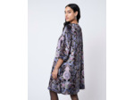 Robe courte imprimée NOIR