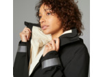 VESTE PLUIE CHAUDE VELO VILLE VISIBILITE NUIT 540 FEMME NOIR