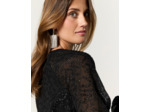 Robe courte unie NOIR