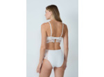 Culotte midi en microfibre