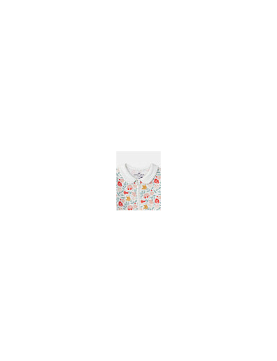 Grenouillère à imprimé floral pour bébé fille