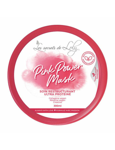 Soin restructurant Pink Power Mask