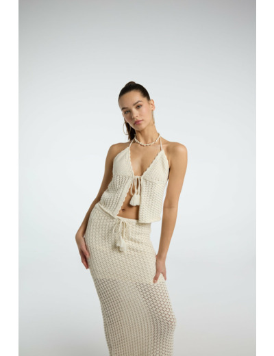 Top crocheté