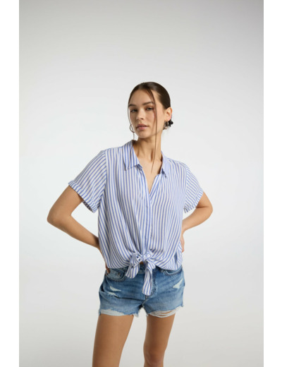 Blouse à nouer