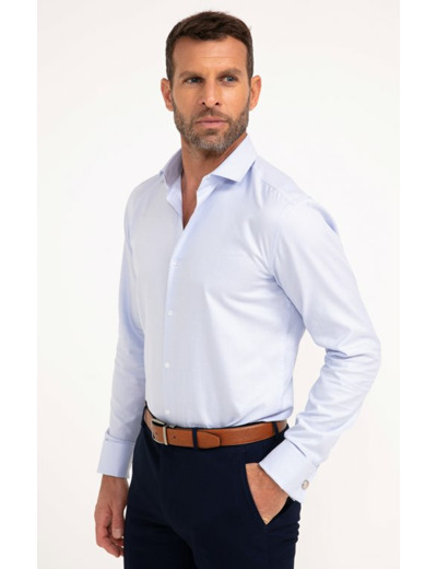 Chemise ajustée manches longues Bluwave