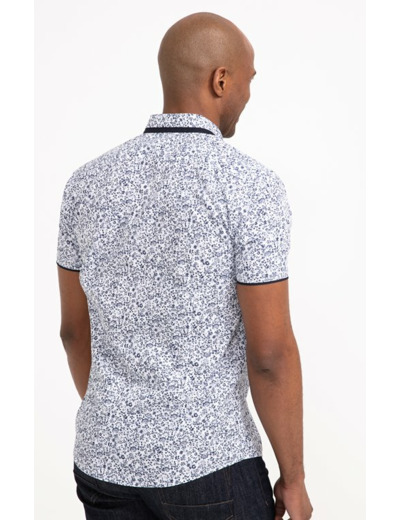 Chemise manches courtes Floral Studio