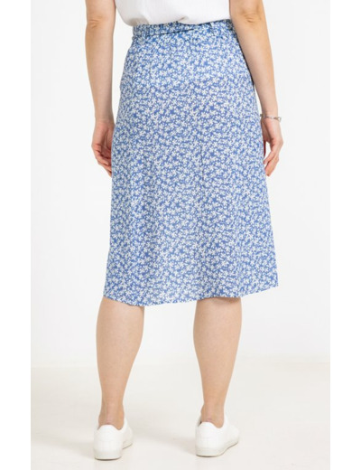 Jupe midi fendue