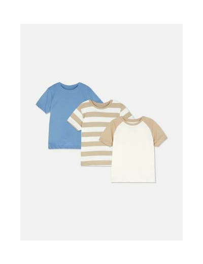 Lot de 3 t-shirts à manches courtes