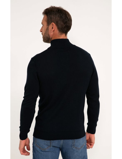 Pull col montant uni Contrast